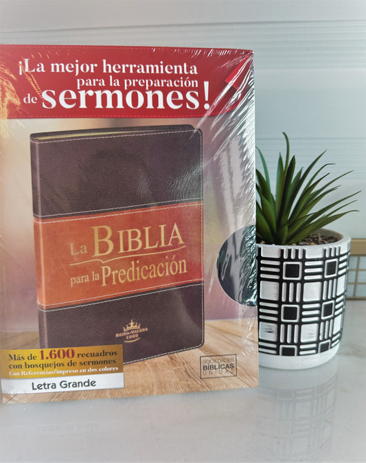 Biblia para la Predicación – RVR1960 (Con recursos para el ministro)