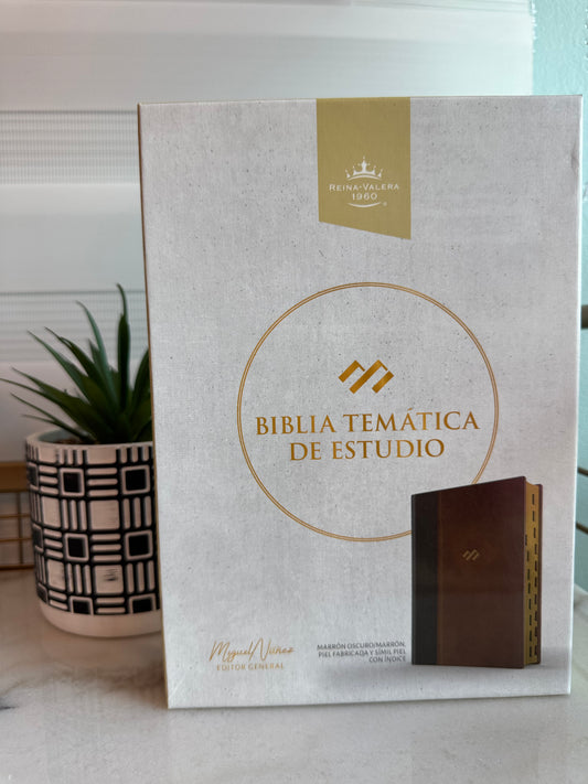 Biblia Temática de Estudio – RVR1960 (Editada por Miguel Núñez)