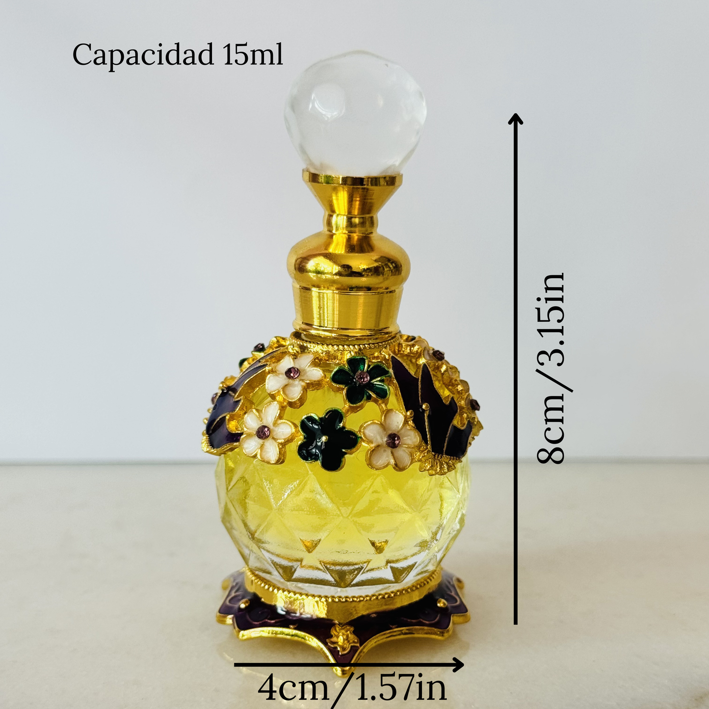 Aceite Ungido Violeta y Blanco