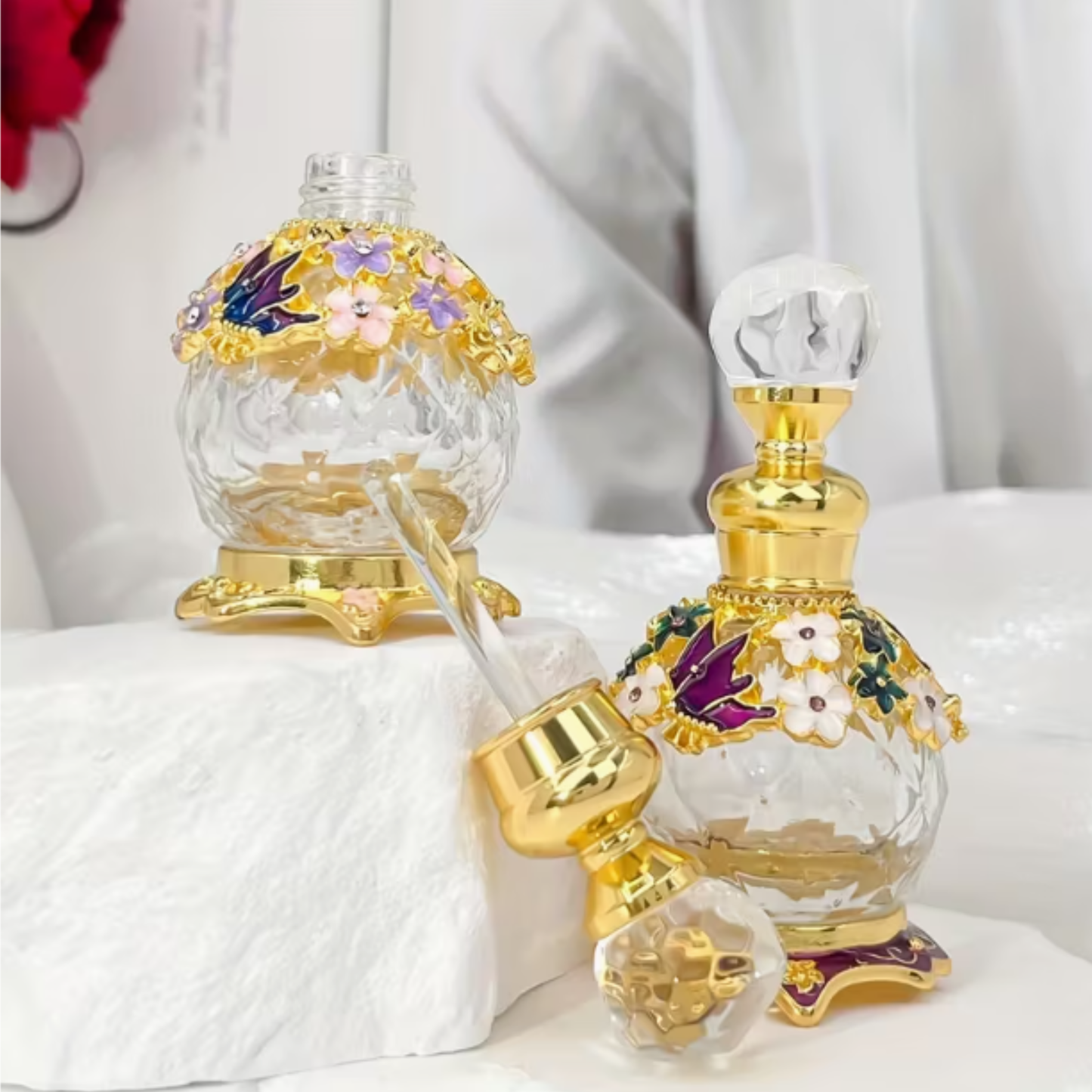 Aceite Ungido Rosa y Violeta