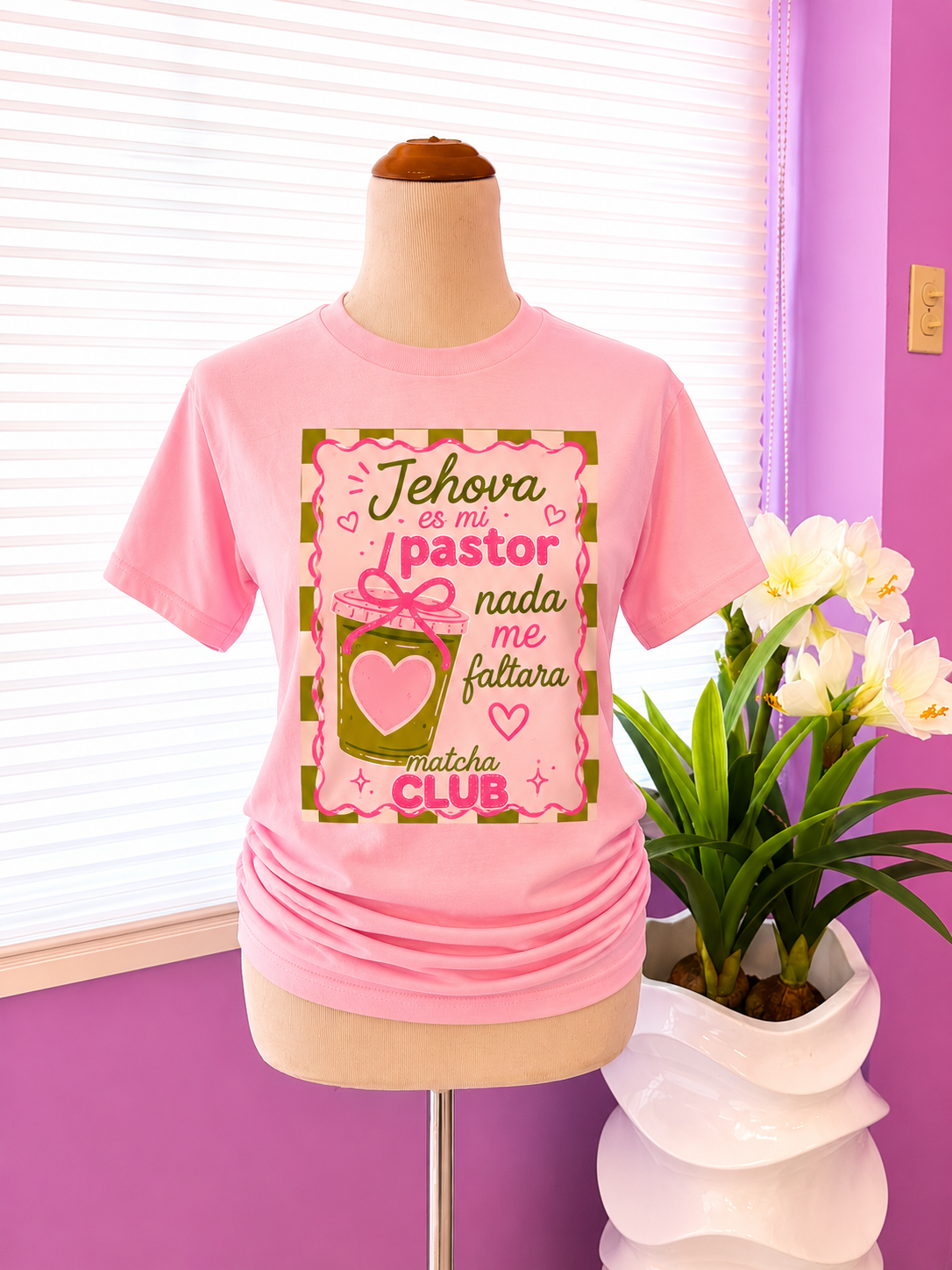 Jehová es Mi Pastor | Camiseta Cristiana Inspirada en Salmo 23:1