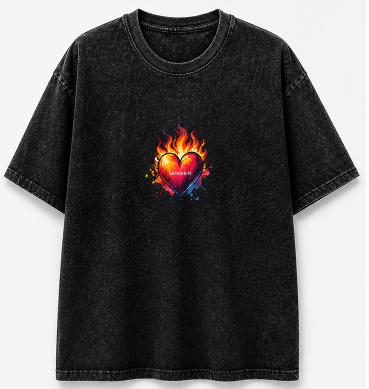 Camiseta Oversized Generacion de Fuego | Algodón Premium