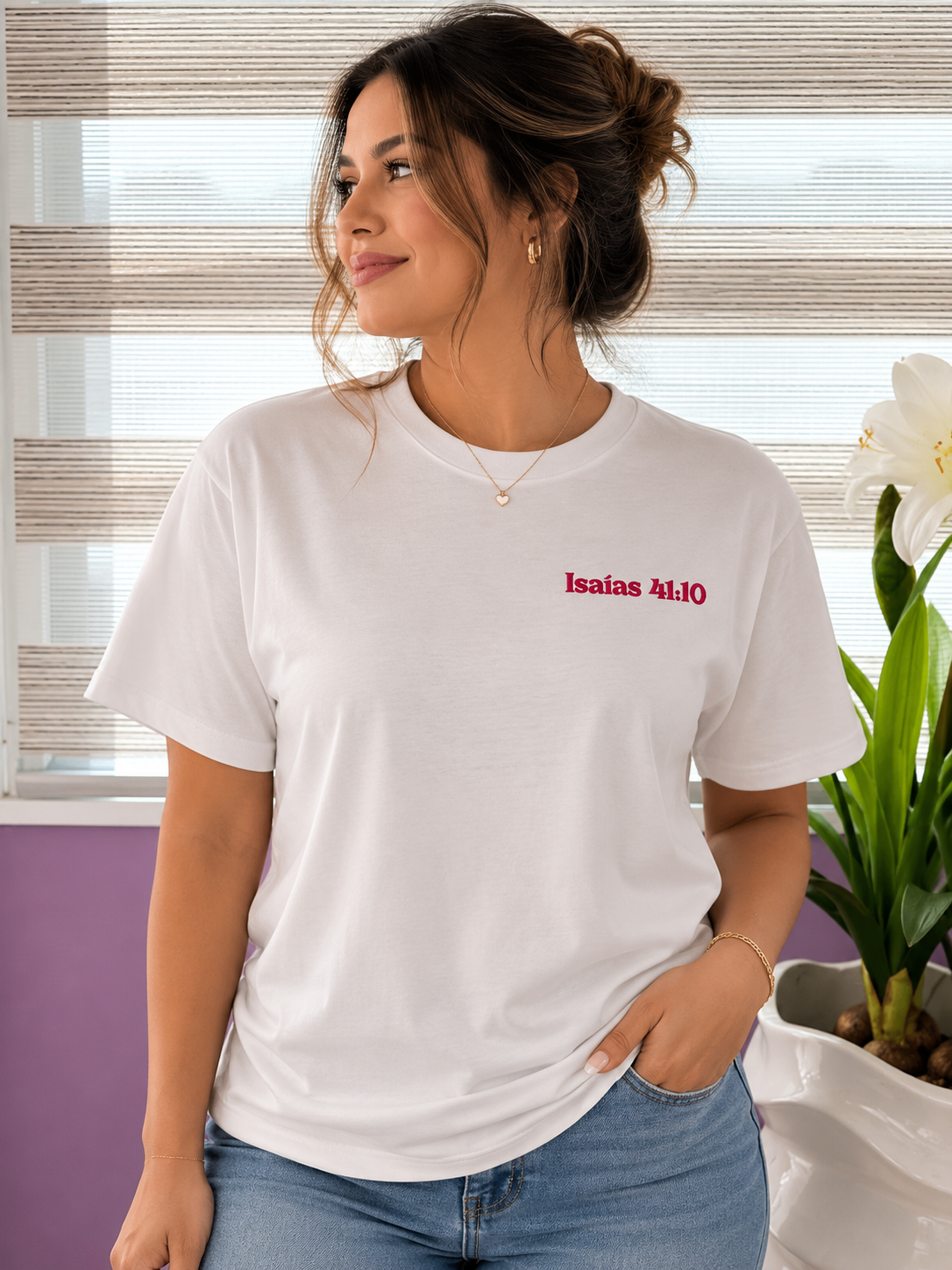 Camiseta Unisex – Dios Nunca se Olvidará de Ti