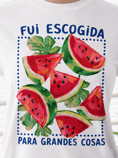 Fui Escogida para Grandes Cosas | Camiseta Cristiana para Mujer