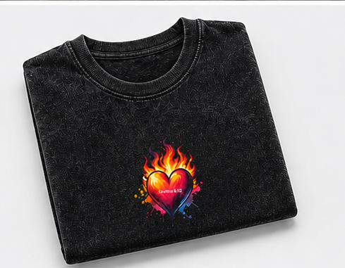 Camiseta Oversized Generacion de Fuego | Algodón Premium
