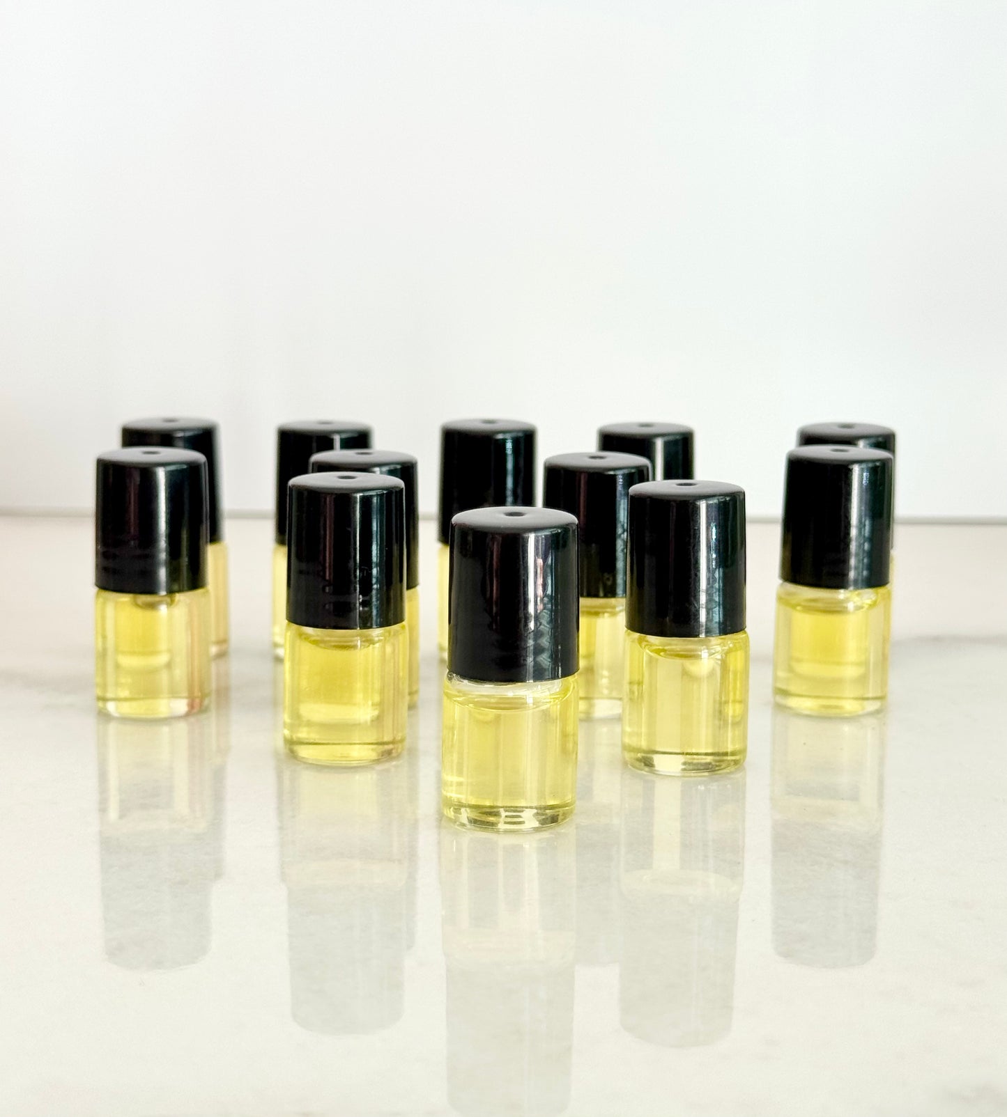 Docena de Aceites Ungidos Mini (12) | Frascos para Oración